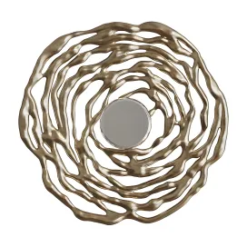 Mirror rose garda decor